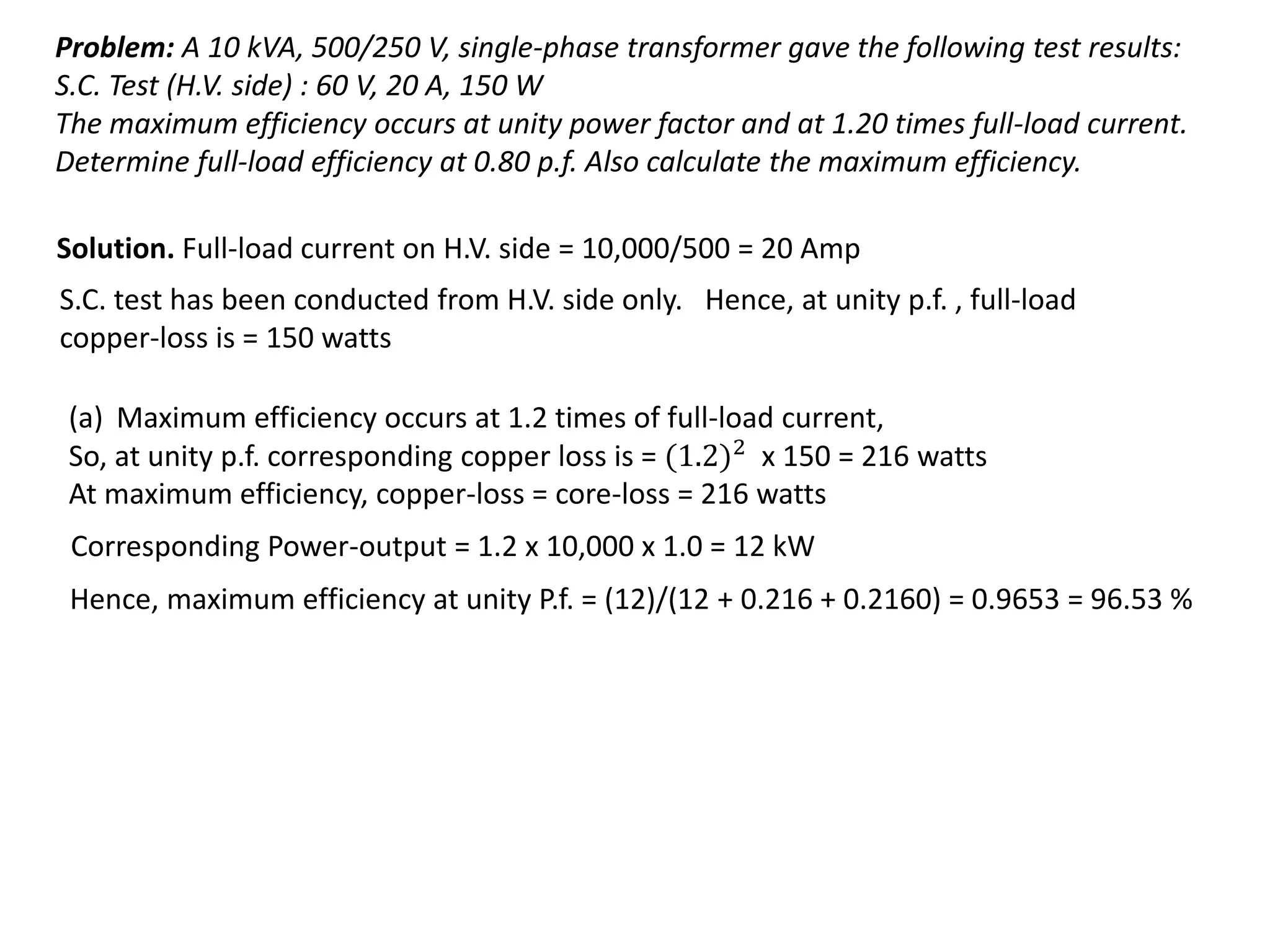 Transformer Efficiency | PPTX