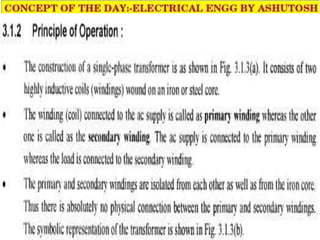 Transformer Working Principle By Ashutosh Sir Ppt Transformer Working Principle By Ashutosh Sir Ppt