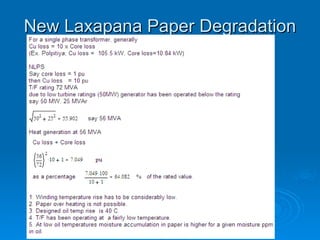 New Laxapana Paper Degradation
New Laxapana Paper Degradation
 