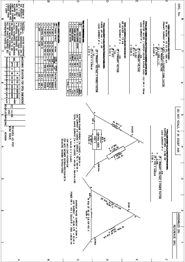 Transformer rectifier calculation