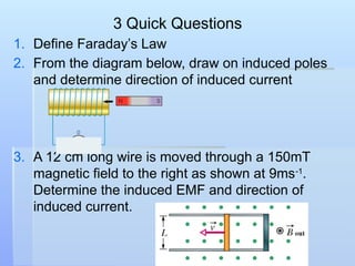 Physis qcaa year 12 Transformer content with 3 quick questions | PPTX