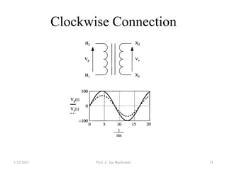 Clockwise Connection
1/12/2023 Prof. Z. Jan Bochynski 31
 