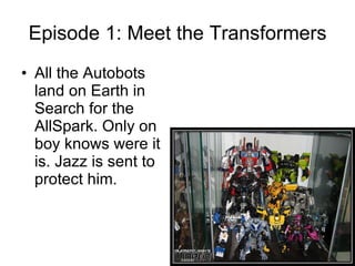 Transformers storyline deals