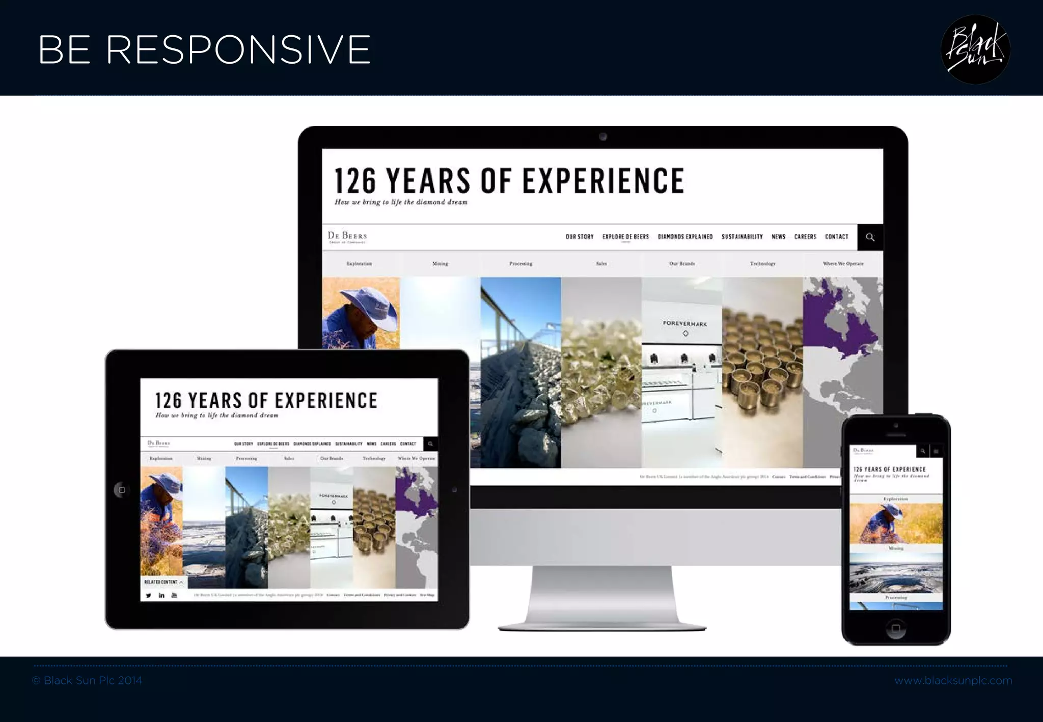 © Black Sun Plc 2014 www.blacksunplc.com 
BE RESPONSIVE  