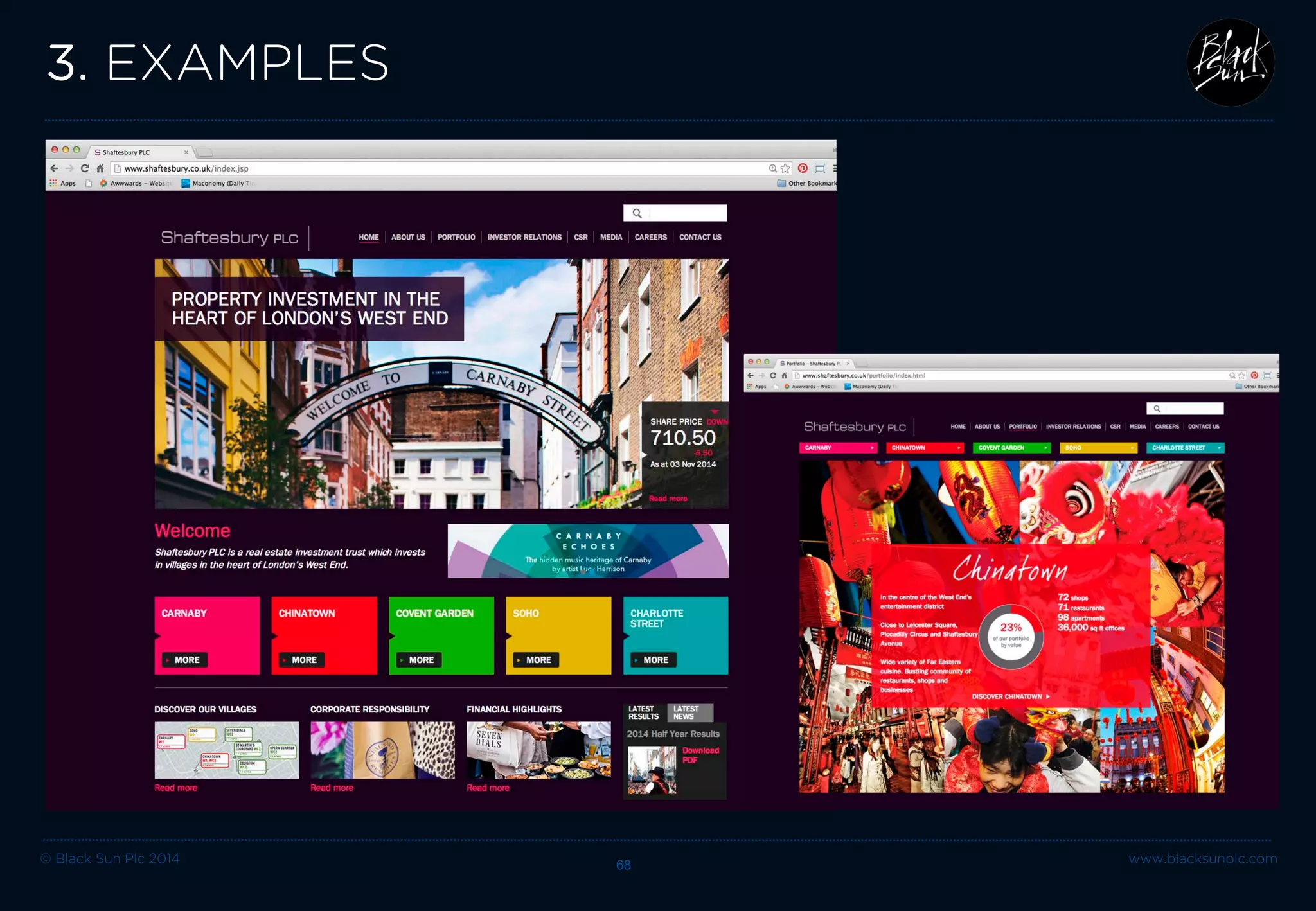 © Black Sun Plc 2014 68 www.blacksunplc.com 
3. EXAMPLES  