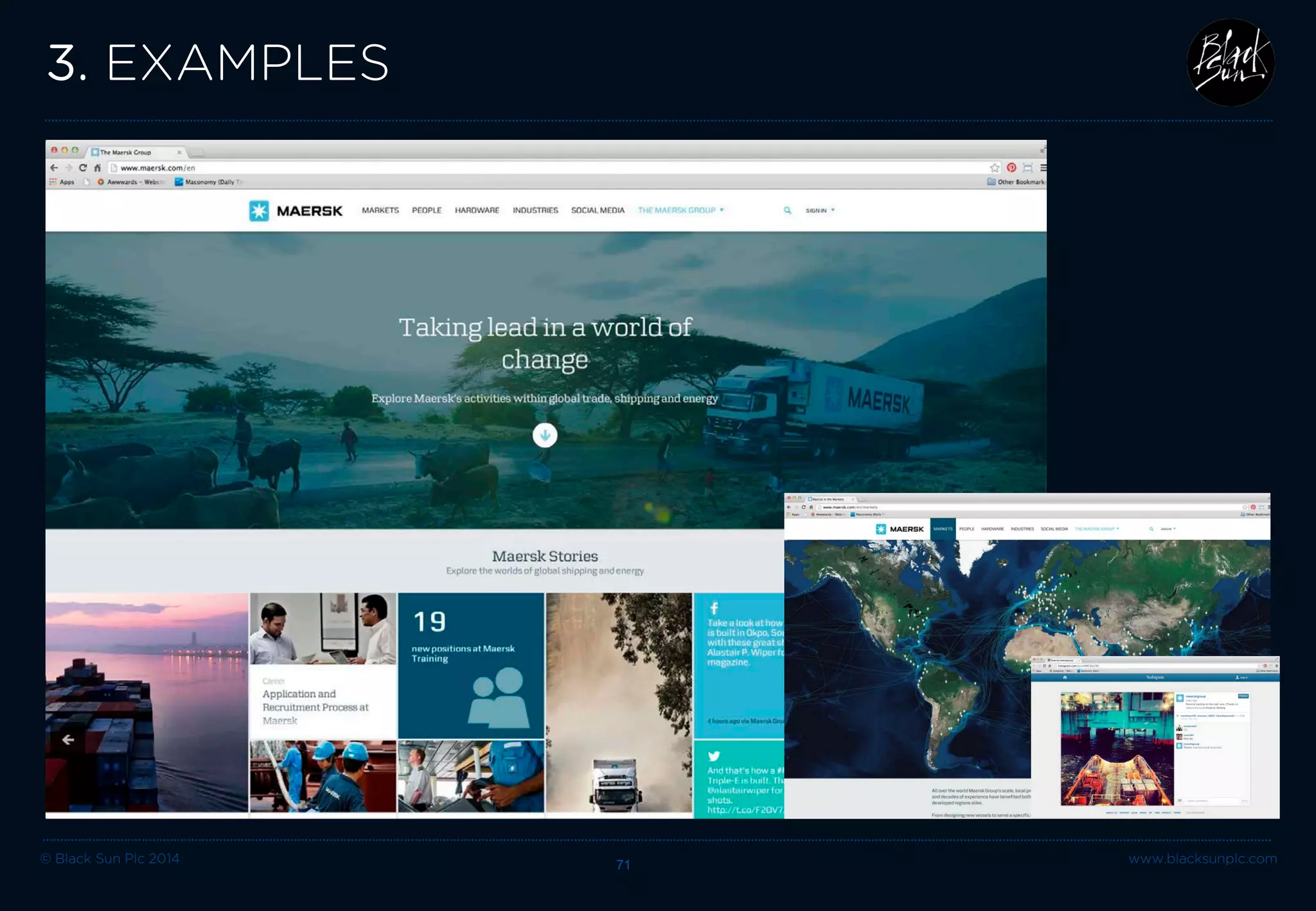 © Black Sun Plc 2014 71 www.blacksunplc.com 
3. EXAMPLES – FILM 
General Electric explain what they do in a way a child can understand – https://www.youtube.com/watch?v=Co0qkWRqTdM  