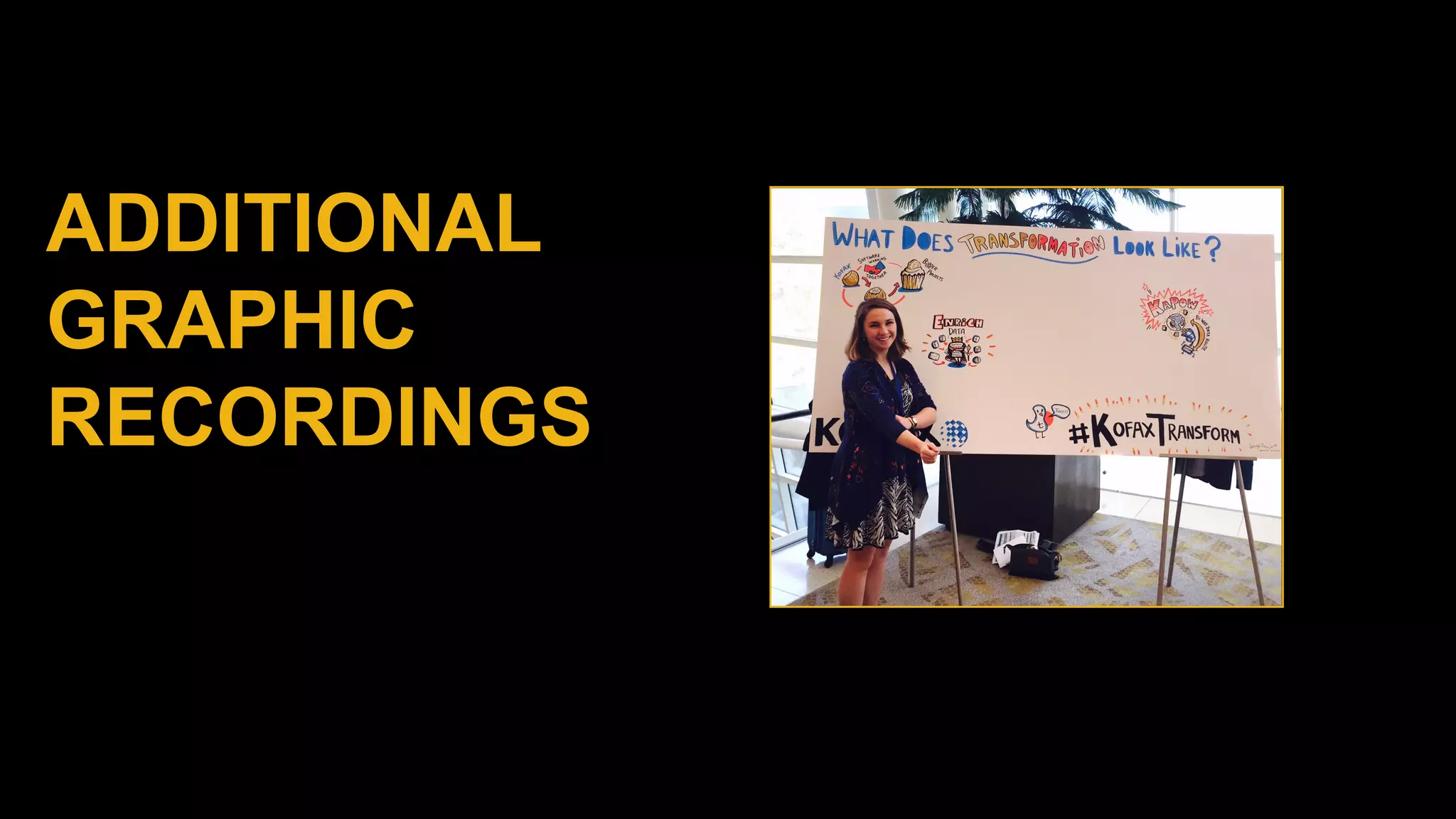 ADDITIONAL
GRAPHIC
RECORDINGS
 