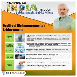 Transforming india