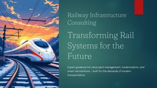 Rail Infrastructure Rams Comprehensive Railway Infrastructure Consulting for Modern Rail Systems ...