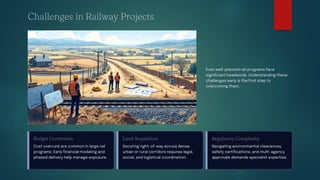 Rail Program Management Comprehensive Railway Infrastructure Consulting for Modern Rail Systems ...