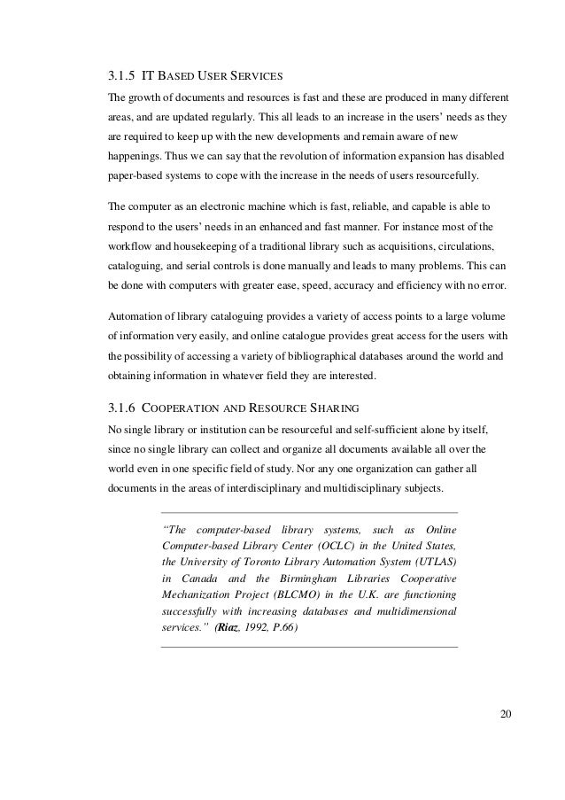 Master thesis expertise