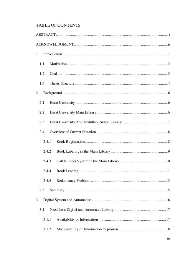 master thesis system design