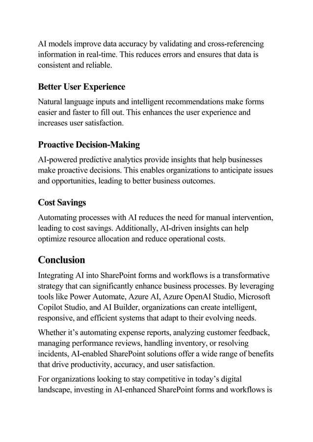 Transforming Business Processes With Ai Docx