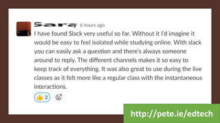http://pete.ie/edtech
 