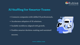 Transforming Customer Experience with Advanced AI Services | Rubixe | PDF