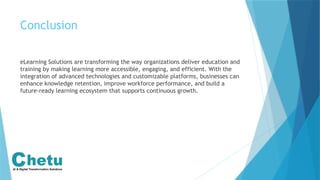 Custom eLearning Solutions for Scalable Digital Education | PPTX