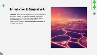 Transforming Digital Experiences: The Impact of Generative AI ...