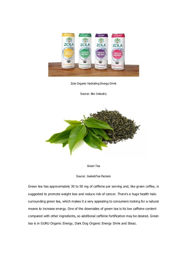 Transforming energy drinks with natural, organic ingredients