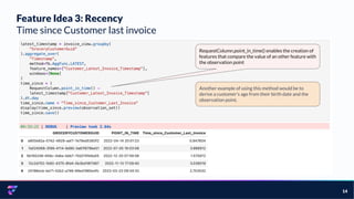 Transforming Feature Ideas into Machine Learning Inputs | PPT