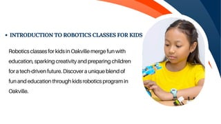 Transforming Play into Learning: The Impact of Robotics Classes for ...