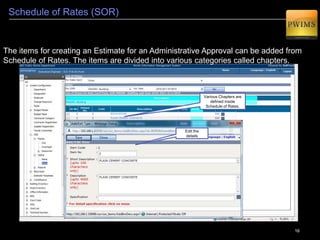 16
Estate Management : Recovery
Reports showing Recovery Details
 