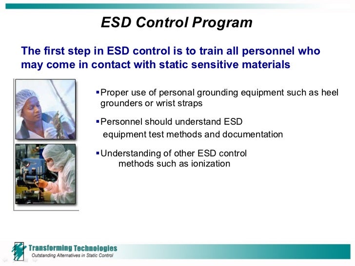 Elements Of An Effective Esd Control Program – WEVBZ