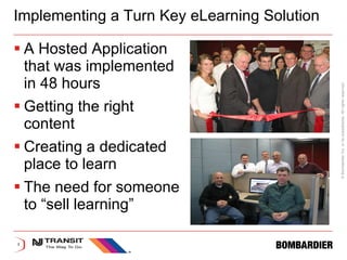 Transforming Workforce Development With E Learning | PPT