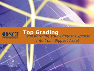 Transforming Your Biggest Expense Into Your Biggest Asset Top Grading 