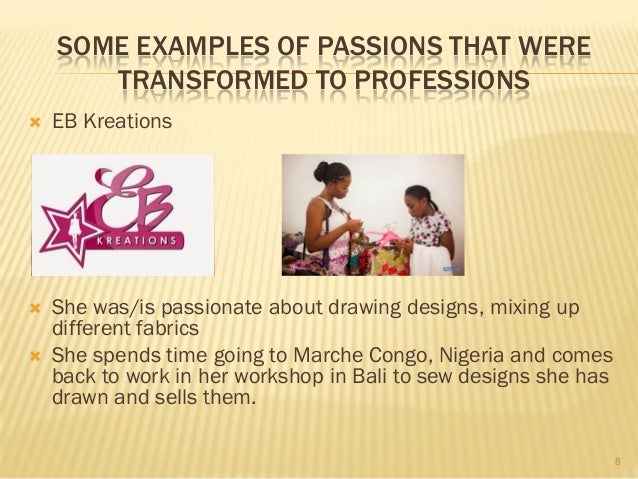 profession examples