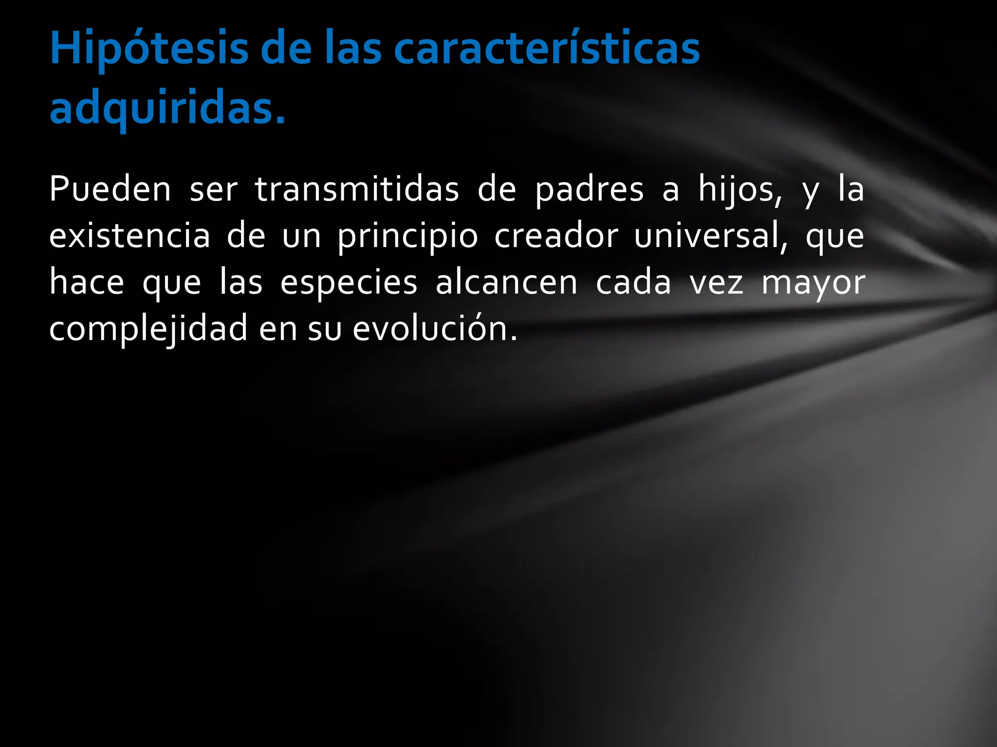 Transformismo de lamarck | PPT