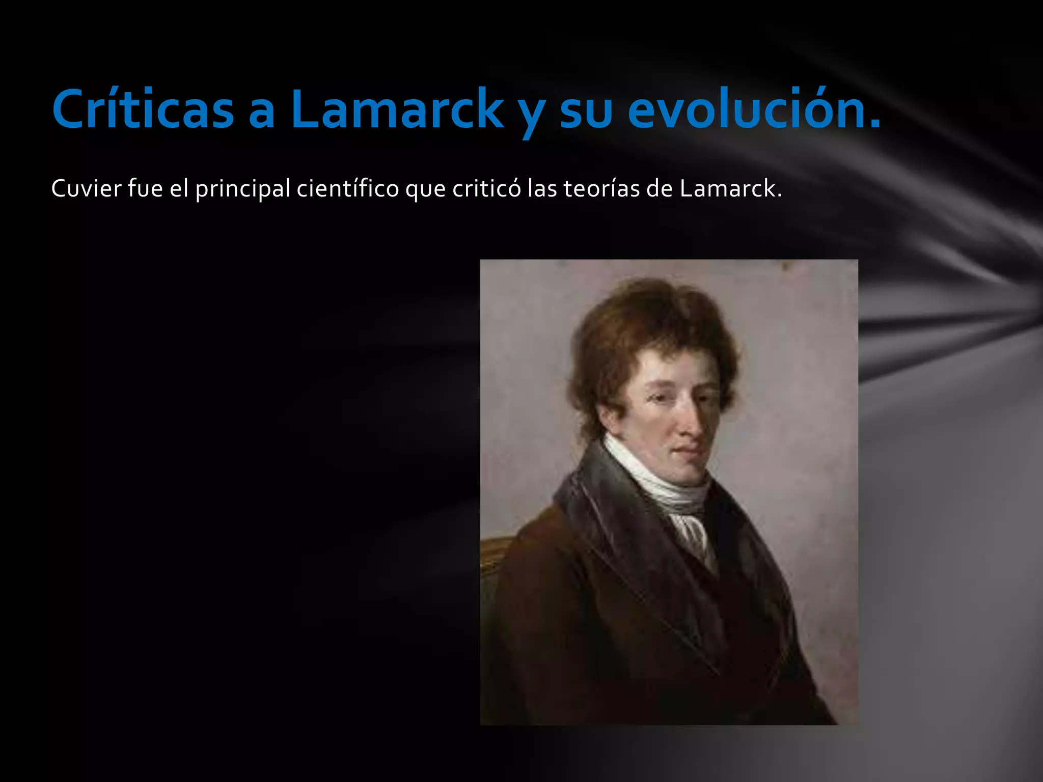 Transformismo de lamarck | PPTX
