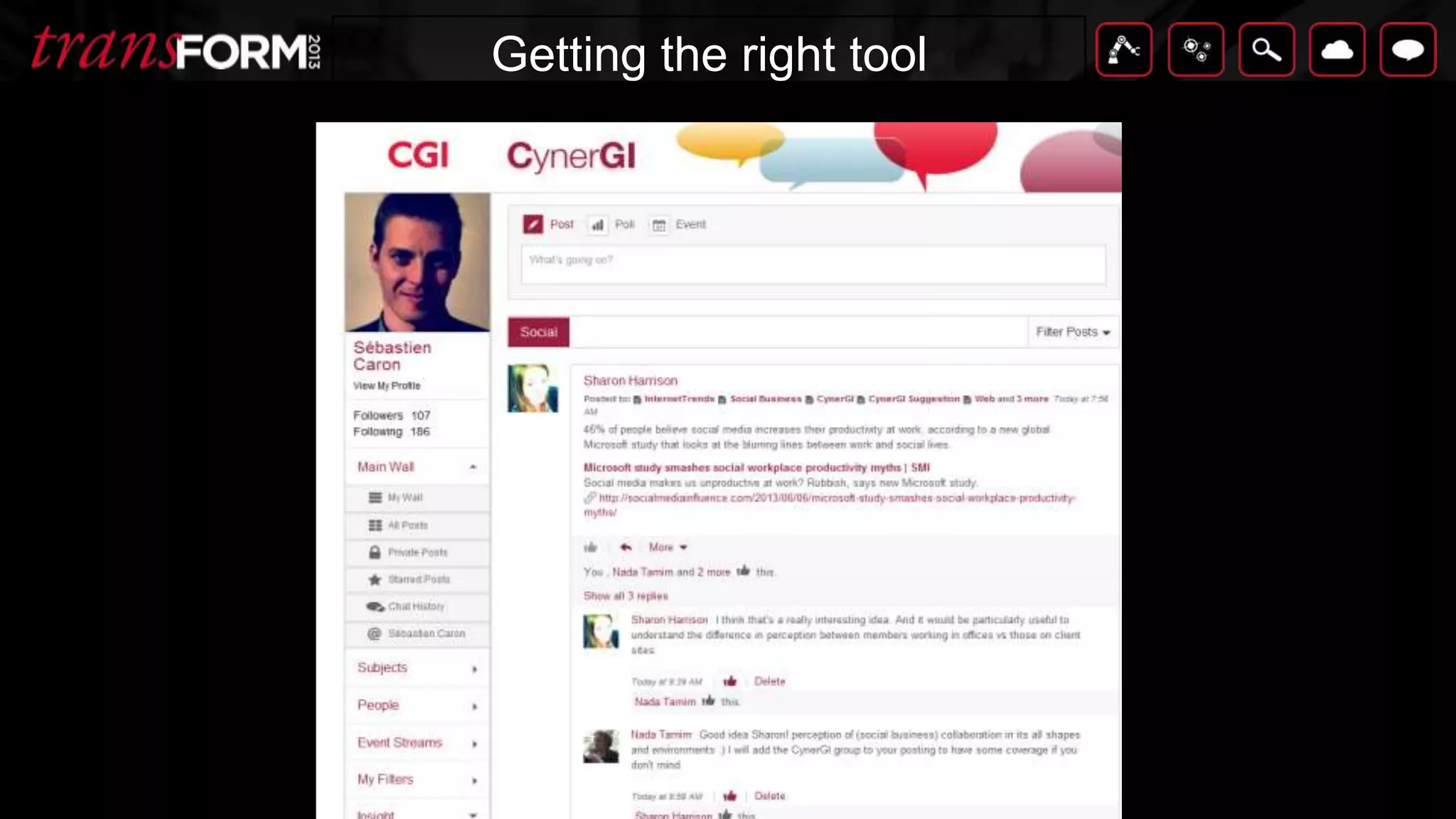 © Copyright 2000-2013 TIBCO Software Inc. All rights reserved. TIBCO Confidential & Proprietary Information.
TitleClick to edit textDeploy & Empower
Portal (SP 2010)
CMS (SP 2010)
Blog (SP 2010)
Wiki (Confluence)
Entreprise
Social
Network
Launch
Substain
Community
Manager Network
Ambassador Network
 