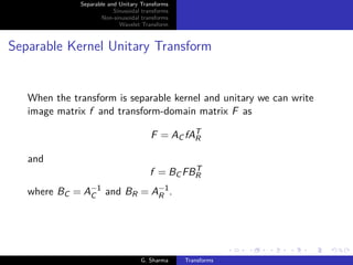 image transformation techniques spatials fileters | PDF