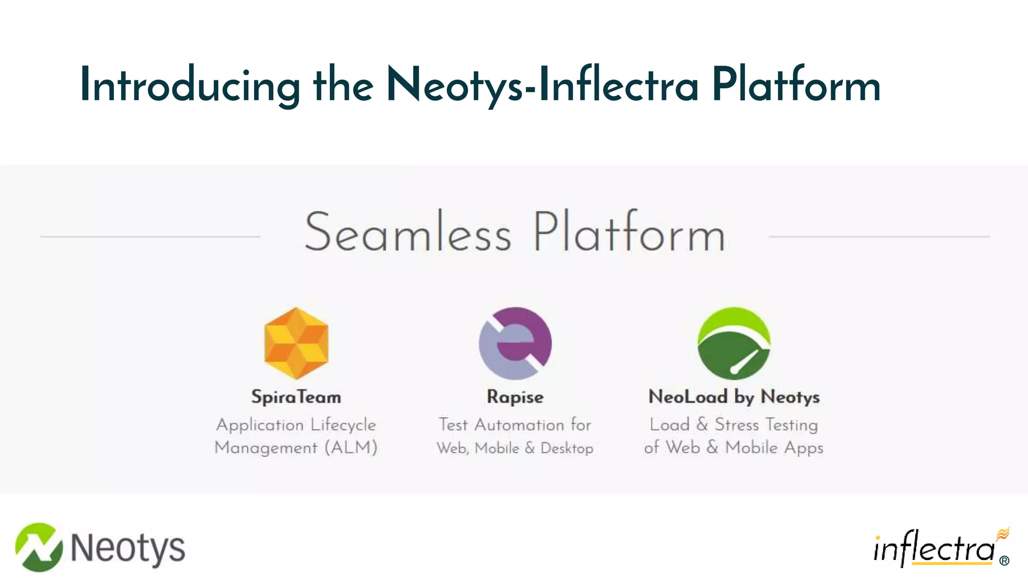 Neotys Transform Software Testing and Quality with the Neotys-Inflectra ...