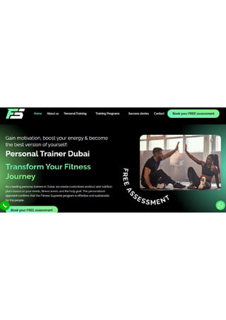 Transform Your Fitness Journey with Leading Personal Trainers Dubai.pdf