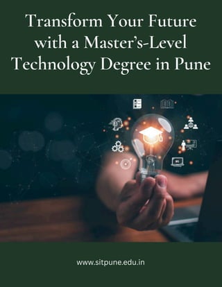 Transform Your Future with a Master’s-Level Technology Degree in Pune | PDF