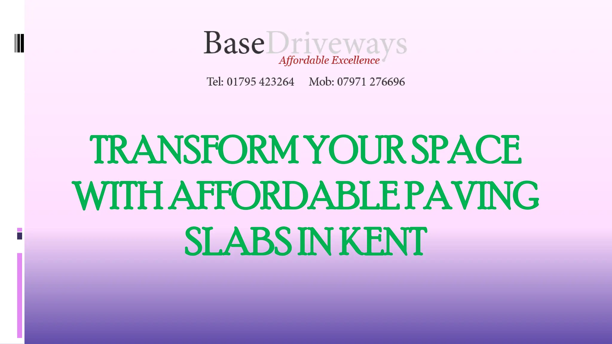 Transform Your Space with Affordable Paving Slabs in Kent PPT