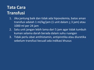 Transfusi Darah