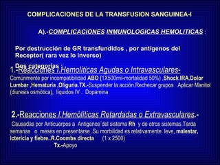 TransfusiòN De Sangre | PPT