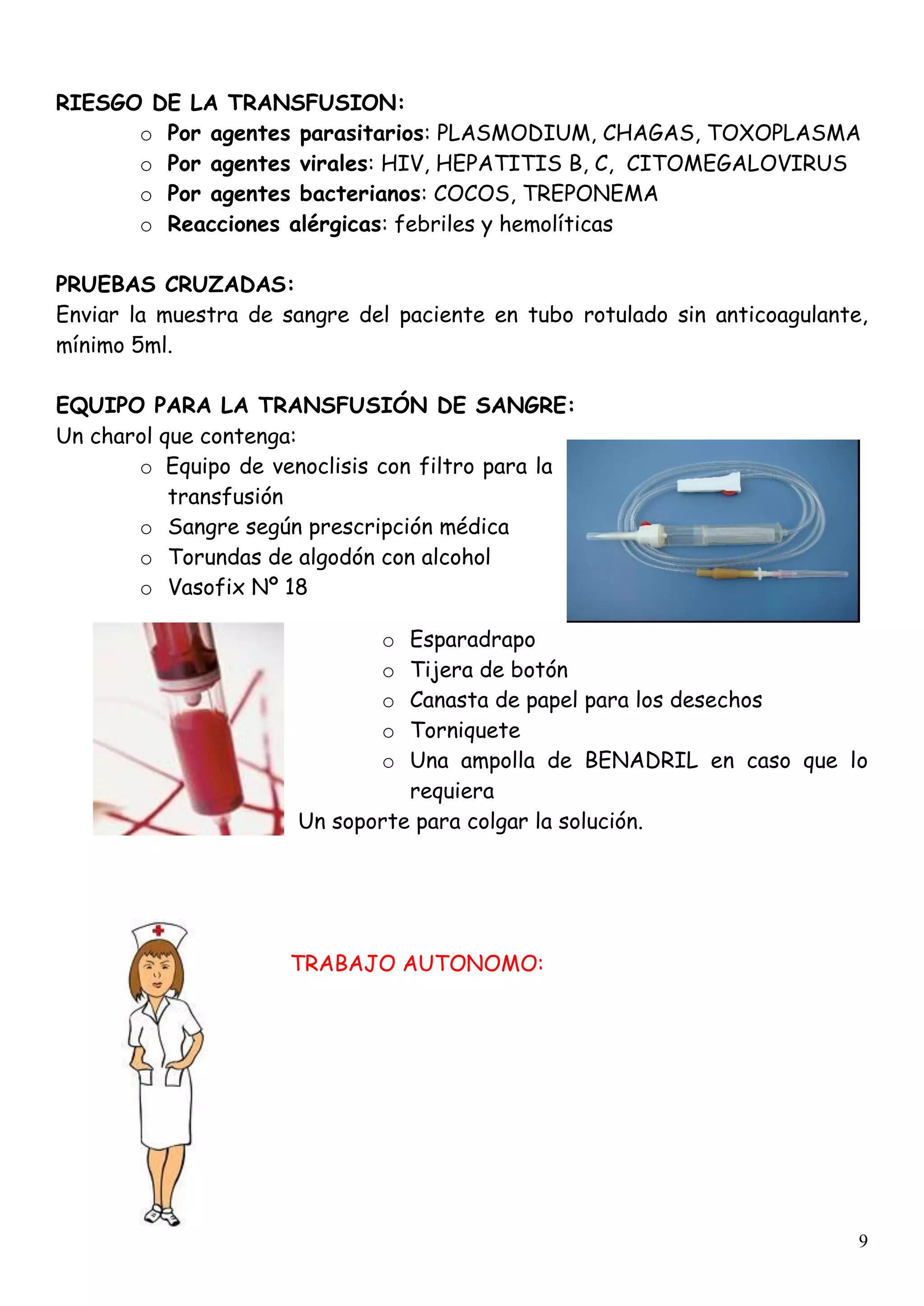 Transfusión de sangre | PDF