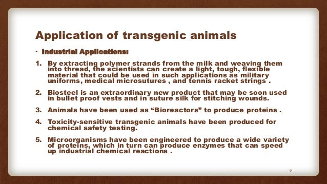 Transgenic Animals 1