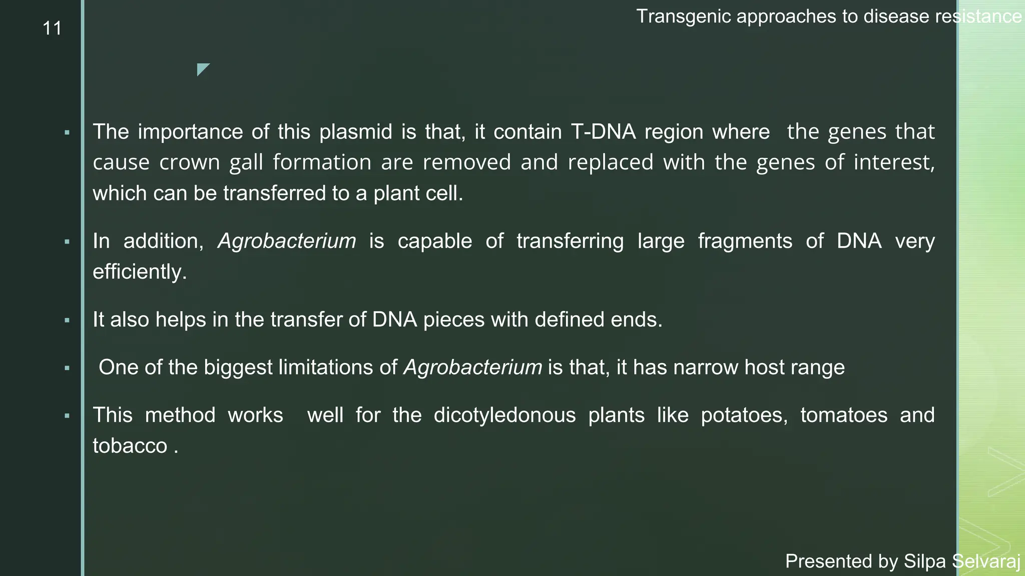 Transgenic approaches to disease resistance (1).pptx
