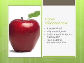 Como se construye una
semilla transgénica?
 