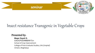 Transgenics | PPTX