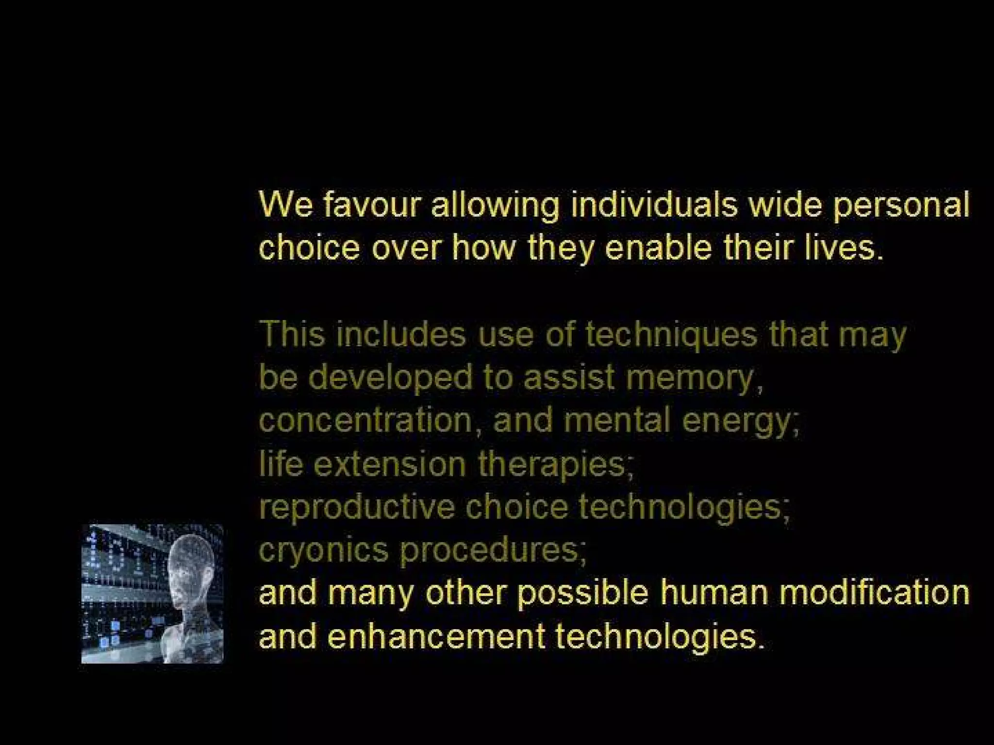 Transhumanist Declaration