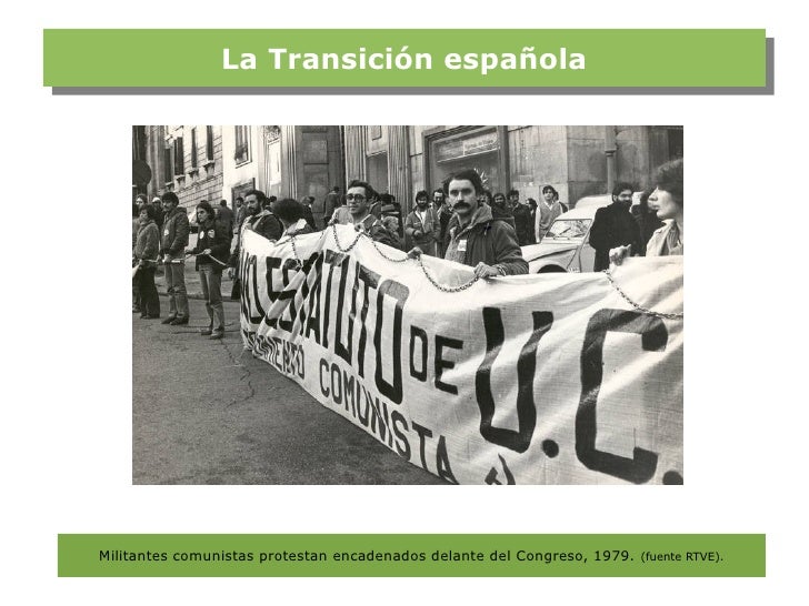 La transición española.