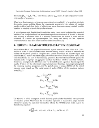 Transient stability analysis and enhancement of ieee 9 bus system | PDF