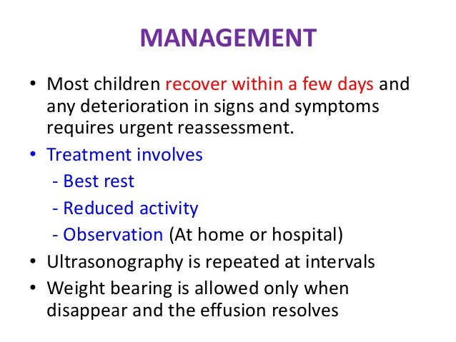 Transient Synovitis