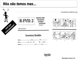 Nós não temos mas…
(Morningstar e Pearson, s/d)
 