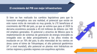 El crecimiento del PIB con mejor infraestructura
Si bien se han realizado los cambios legislativos para que la
transición ...